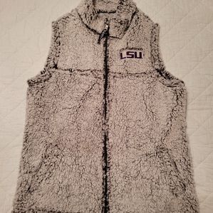 LSU sherpa vest